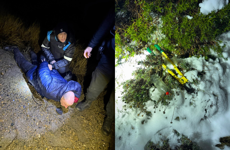Con tecnología de drones, desbaratan un intento de robo y detienen a tres personas en el yacimiento El Tordillo II
