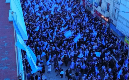 Comodoro y un delirio absoluto por la victoria de Argentina ante Egipto