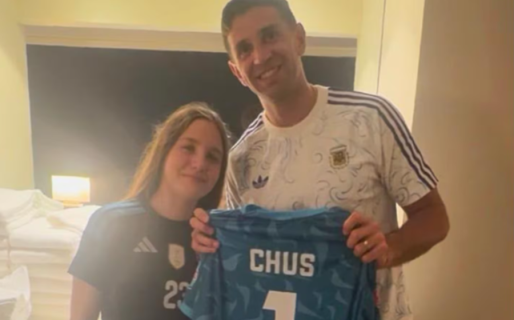 Es arquera y eligió viajar al Mundial para festejar su cumpleaños de 15