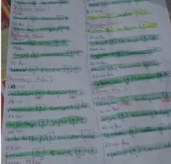 Pasión mundialista: una docente jubilada de Comodoro sorprende con su propio fixture