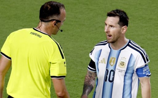 “No faltes el respeto”: el enojo de Messi con el árbitro luego de un reclamo en el partido de Argentina ante Suiza