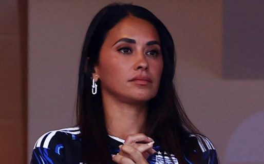 El llanto de Antonela Roccuzzo tras el gol de Enzo Fernández en el partido contra Inglaterra