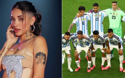 María Becerra será la encargada de cantar el himno argentino en la final ante España