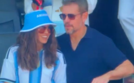 De Matt Damon a Mick Jagger: qué famosos fueron a ver el partido de Argentina contra España