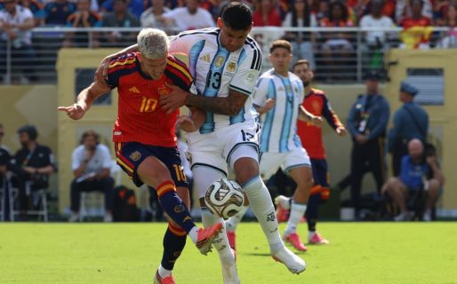 Argentina empata con España en la final del Mundial: el dominio rival crece y la tensión aumenta