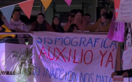 <strong>«Queremos soluciones»: el reclamo de vecinos afectados interrumpió el discurso de Othar en la Feria del Libro</strong>