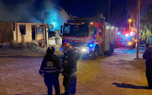 Se incendió una casa en la zona norte y un niño de 9 años resultó herido