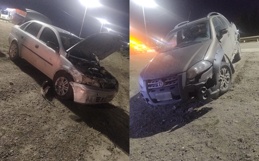 Dos vehículos protagonizaron un choque sin lesionados sobre la Ruta 3