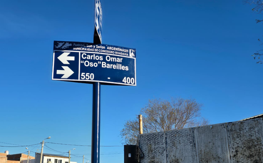 Homenaje al «Oso» Bareilles: una calle del barrio Stella Maris ya lleva su nombre