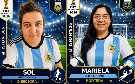 El «partido» de todos los días: el Instituto 806 presentó su plantel