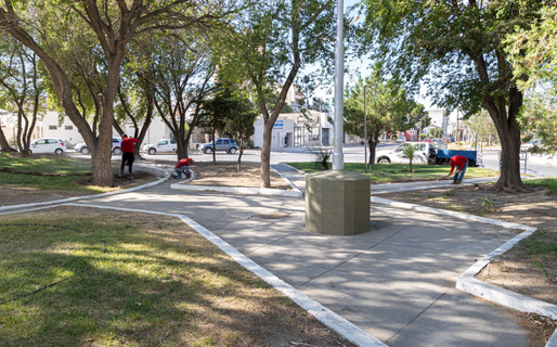Impondrán el nombre de Pioneros a la histórica rotonda del barrio 9 de Julio