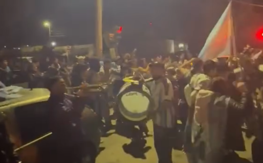 El barrio Laprida celebró a lo grande el triunfo de la Selección