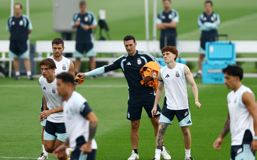 El ensayo de Lionel Scaloni antes de la final del Mundial: los 13 jugadores que probó en la última práctica