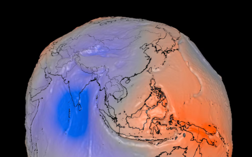 Ni esfera perfecta ni disco plano: la NASA mostró una nueva imagen de la Tierra