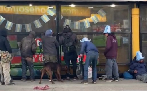 Preocupa la cantidad de gente en situación de calle en Comodoro 