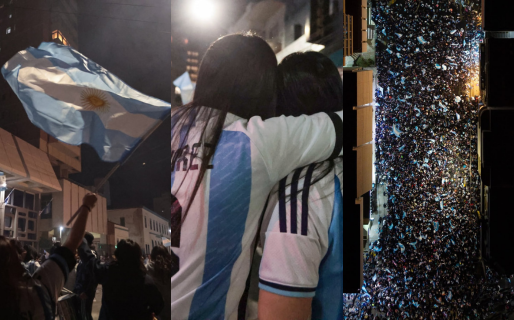 Unos 45mil hinchas festejaron en Comodoro el pase de Argentina a semifinales: no hubo incidentes