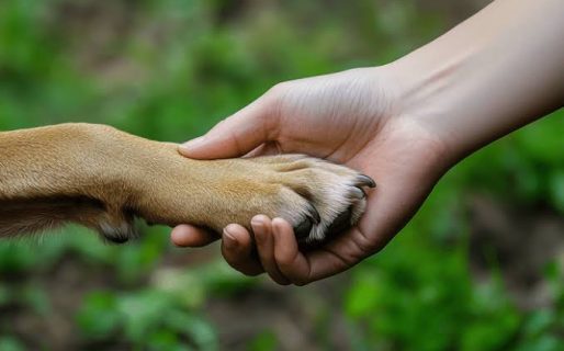 Tras la pérdida de su perro, decidió donar su alimento y pertenencias a rescatistas