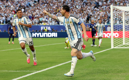 Gol de Messi y Argentina le gana 1-0 a Cabo Verde en Miami