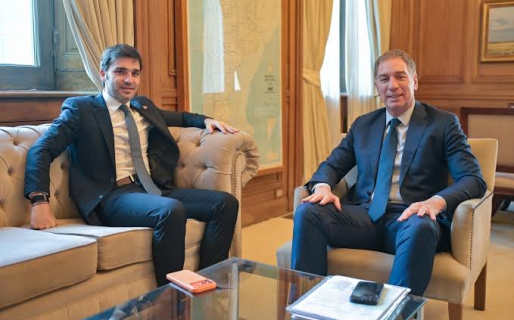 Torres se reunió con Santilli en Casa Rosada y confirmó que la semana próxima se licitará el Acueducto de Comodoro