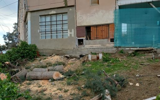 Trabajo articulado en el territorio: avanzan en el despeje de calles para dar inicio a obras en el barrio LU4