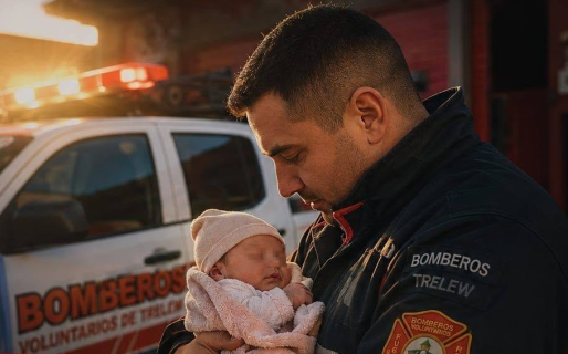 Una bebé de siete días sufrió una broncoaspiración y fue salvada por bomberos
