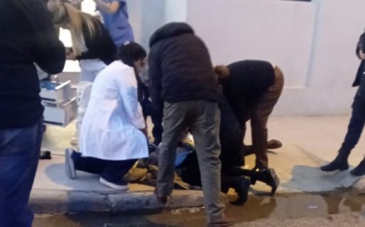 Encontraron a un hombre desvanecido en la vía pública y fue trasladado de urgencia a una clínica
