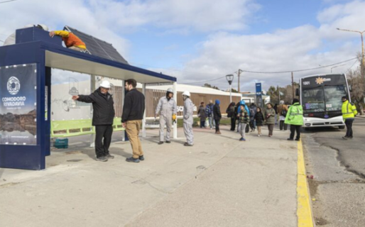 Comodoro avanza con la instalación de nuevas garitas de última generación
