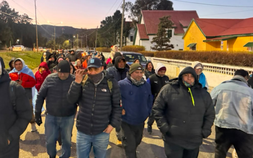 Exchoferes de Patagonia Argentina volverán a movilizarse este lunes por los salarios adeudados