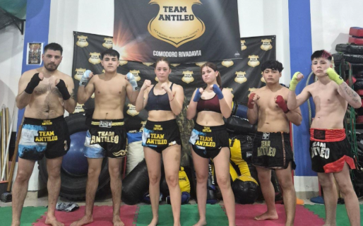 Kickboxing: Alumnos del Team Antileo compiten en Sierra Grande