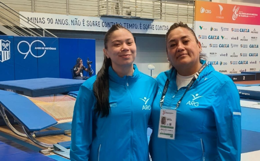 Florencia Famoso obtuvo el octavo puesto en el Sudamericano de Trampolín