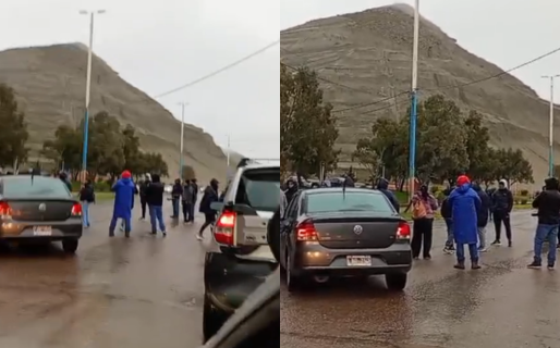 Demoras en el tránsito por la protesta de ex choferes de Patagonia Argentina en la ruta