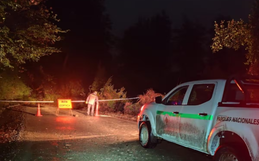Chubut: un violento aluvión hizo colapsar un tramo clave de la Ruta Provincial 71