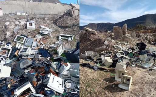 “Vergüenza les tendría que dar”: denunciaron basura tirada en Km 3