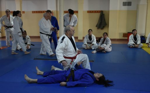 El judo se capacitó con el referente histórico Miguel Ángel Russo
