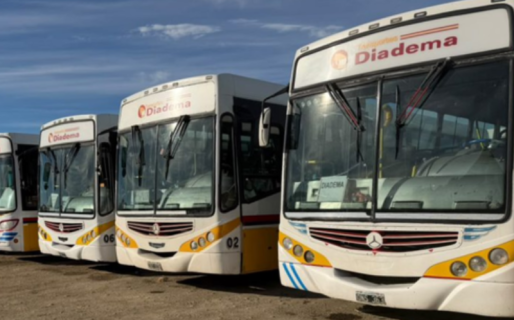 Transporte Diadema inició un paro este miércoles por falta de pago de salarios