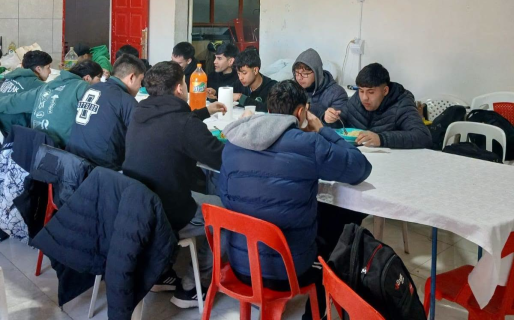 En un gran gesto de camaradería, Petro agradeció la hospitalidad de Sarmiento