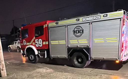 Una vivienda se incendió por problemas con un calefactor