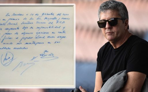 La historia de la servilleta en la que Jorge Messi firmó el primer contrato de Leo en el Barcelona