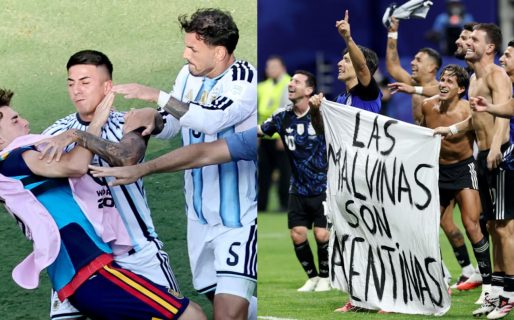 La FIFA sancionó a Paredes con 10 partidos por su pelea en la final y multó a Argentina por la bandera de Malvinas