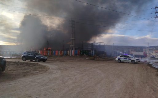 Fuego y preocupación en una vivienda del barrio Abel Amaya