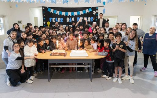 El CPB Máximo Abasolo celebró el Día de las Infancias con una jornada de juegos y recreación