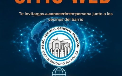 <strong>La Vecinal del barrio General Mosconi se moderniza y lanza su sitio web</strong>