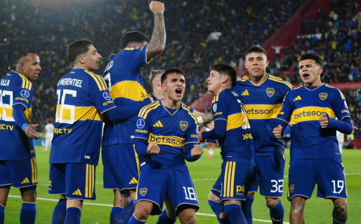 Boca se recuperó a tiempo y ganó la ida contra Recoleta