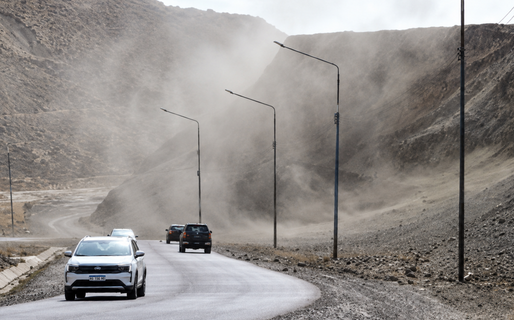 Alerta amarilla: prevén ráfagas de hasta 90 km/h en Comodoro