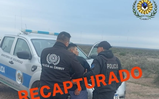 Recapturaron a Kevin Quiroga tras su fuga del Instituto Penitenciario Provincial de Trelew