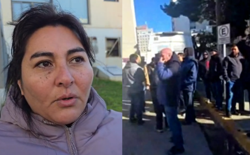 La esposa de un exchofer de Patagonia se encadenará en reclamo por los salarios adeudados
