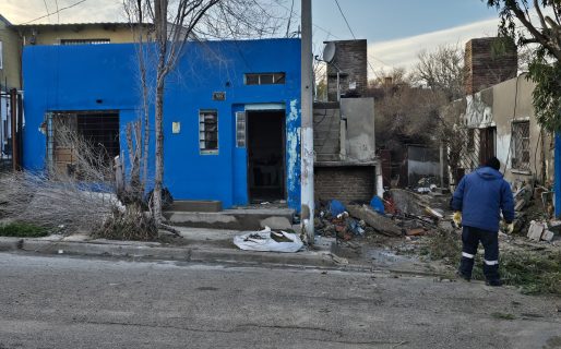 Demolieron una casa en el barrio Ceferino que funcionaba como ‘aguantadero’: “Se metían unos malandras que se creían dueño de todo”