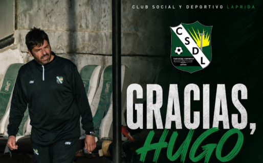 Hugo Cárdenas dejó de ser el entrenador de Laprida