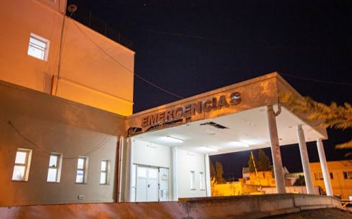 Un hombre ingresó al Hospital Regional con una herida de bala en la pierna
