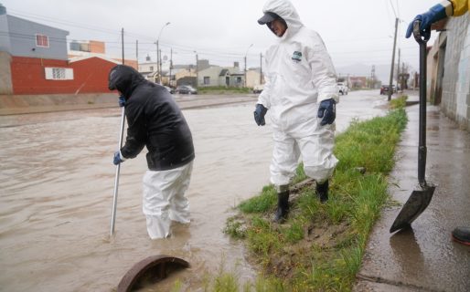Comodoro registró 32 milímetros de lluvia desde la madrugada
